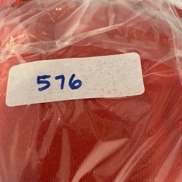 Good American Womens Red Boxy Oversized Hooded Sweatshirt Size Medium Large - Picture 16 of 16